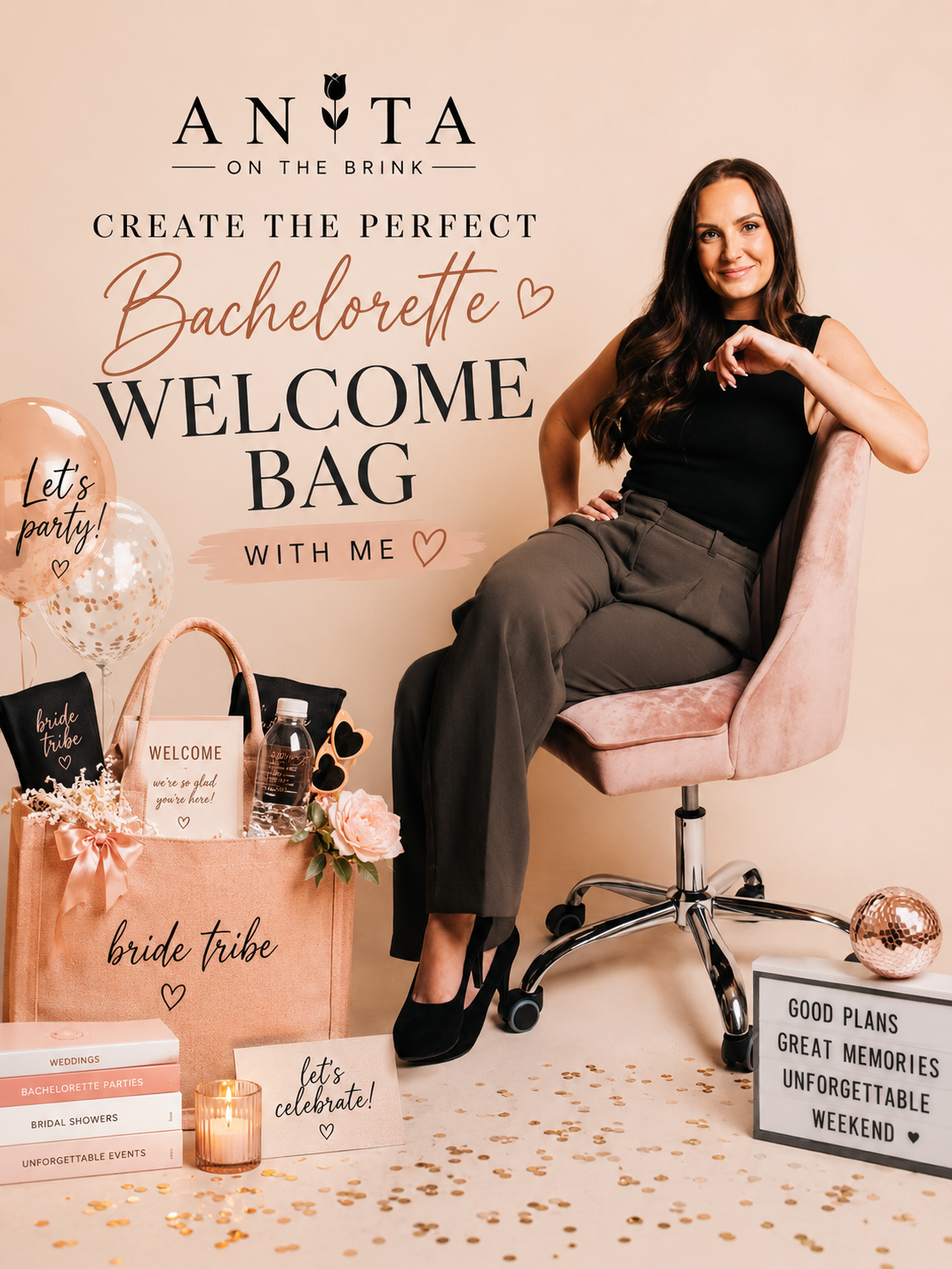 Bachelorette Welcome Bag Planner