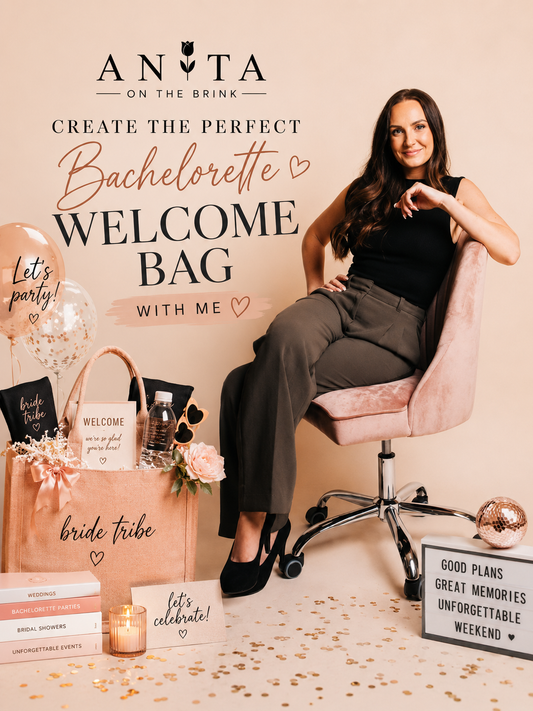 Bachelorette Welcome Bag Planner